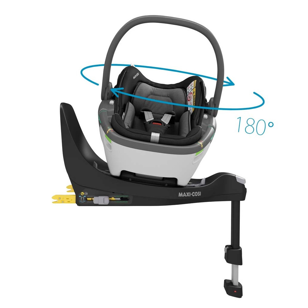 Автокрісло Maxi-Cosi Coral 360 Essential Black Black Shell (8559672111) - зображення 12