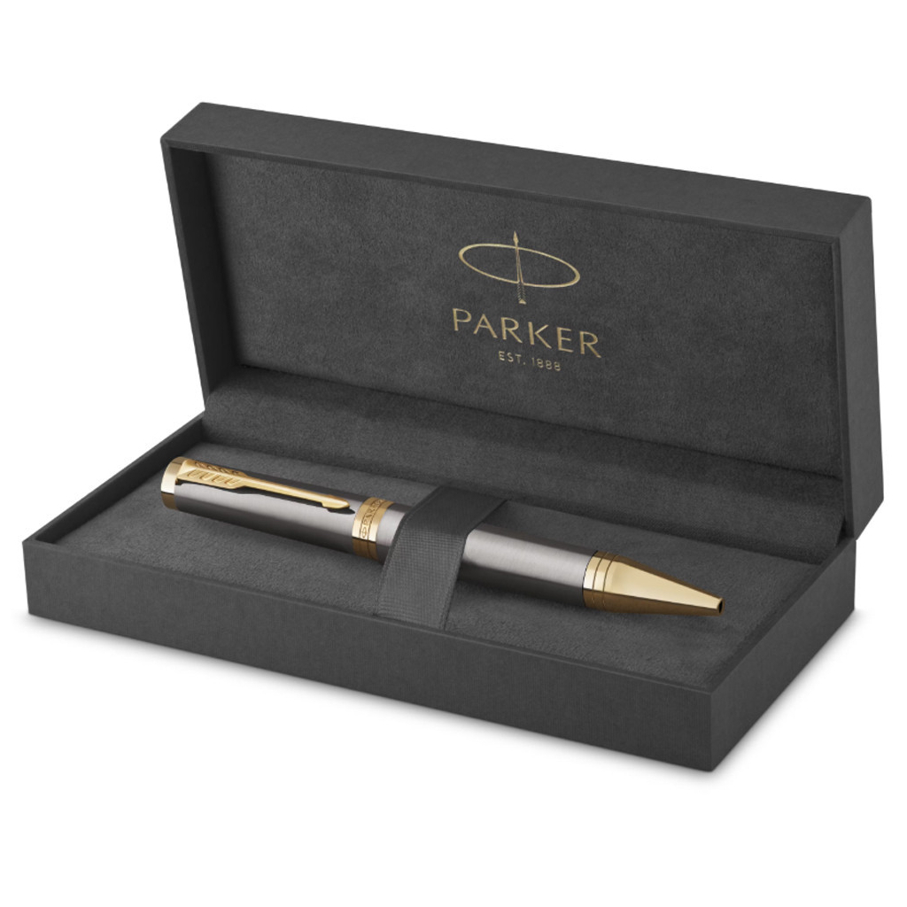 Ручка кулькова Parker INGENUITY Grey Lacquer GT BP (60 432) - зображення 3