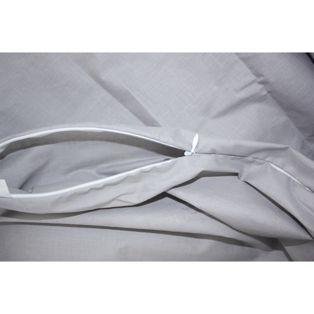 Постільна білизна MirSon Бязь Premium Light Gray 110х140 (2200000948854) - зображення 5