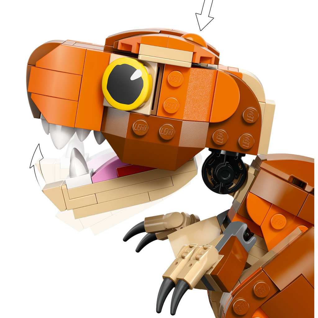 Конструктор LEGO Jurassic World Little Eatie: тиранозавр (76967) - зображення 4