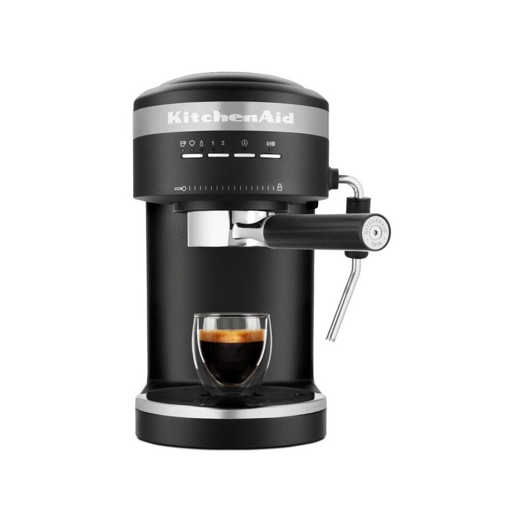 Ріжкова кавоварка еспресо KitchenAid 5KES6403EBM - зображення 4