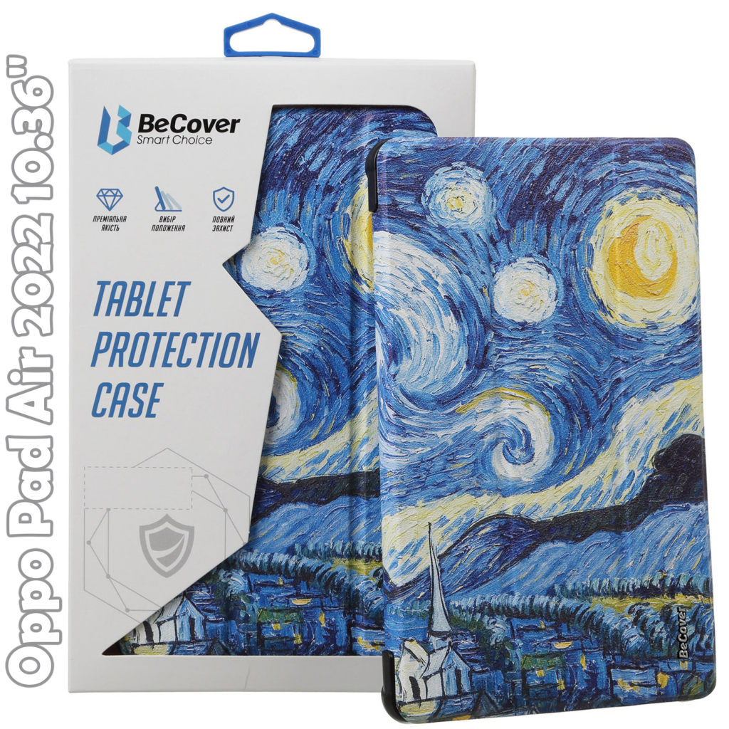 Чохол до планшета BeCover Smart Case Oppo Pad Air 2022 10.36" Night (709519) - зображення 1