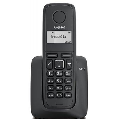 Телефон DECT Gigaset A116 Black (S30852H2801S301) - зображення 2