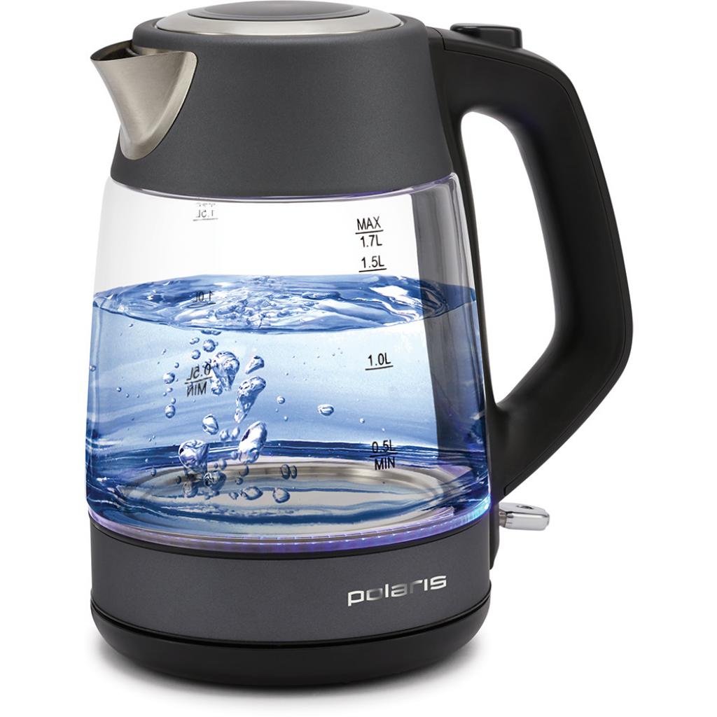 Електрочайник Polaris PWK 1760CGL Graphite - зображення 1