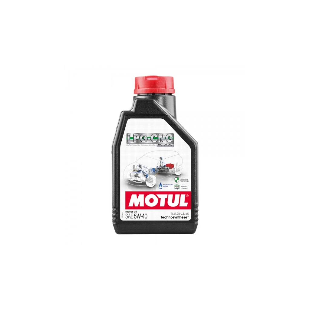 Моторна олива MOTUL LPG-CNG 5W-40 1л (854611) - зображення 1