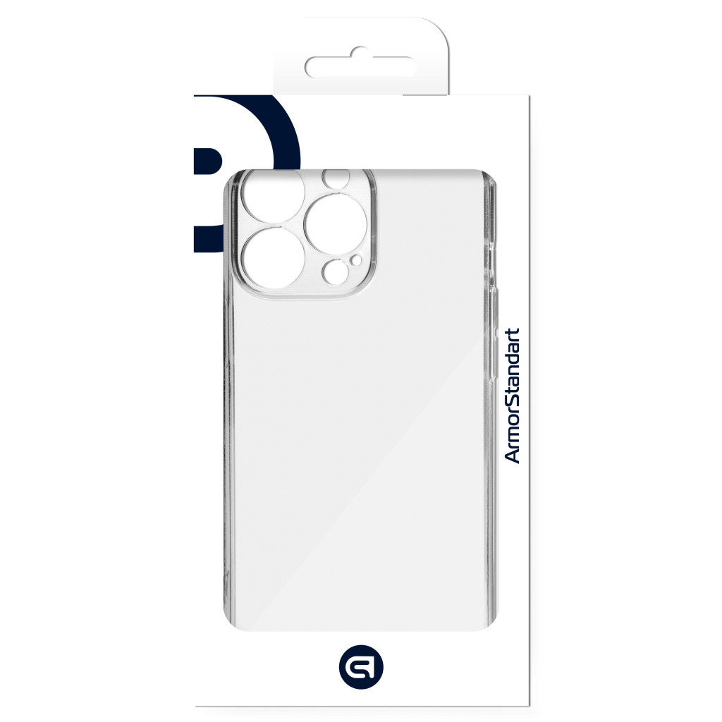 Чохол до мобільного телефона Armorstandart Air Force Apple iPhone 13 Pro Camera cover Transparent (ARM74202) - зображення 2