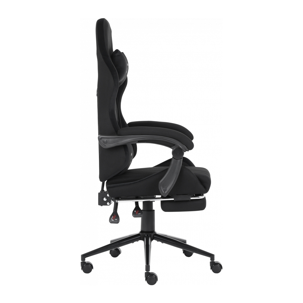 Крісло ігрове GT Racer X-2324 Black Suede (X-2324 Fabric Black Suede) - зображення 3