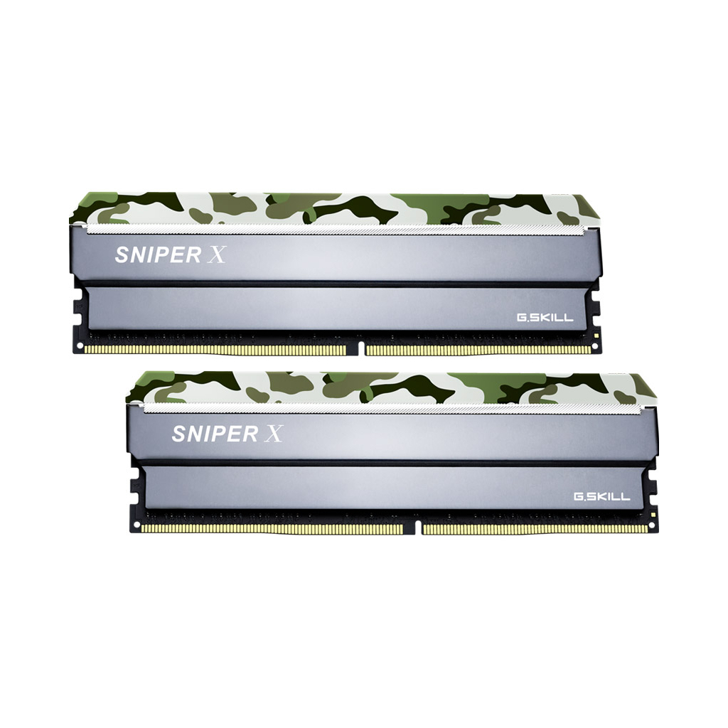 Модуль пам'яті для комп'ютера DDR4 32GB (2x16GB) 3200 MHz Sniper X G.Skill (F4-3200C16D-32GSXFB) - зображення 1