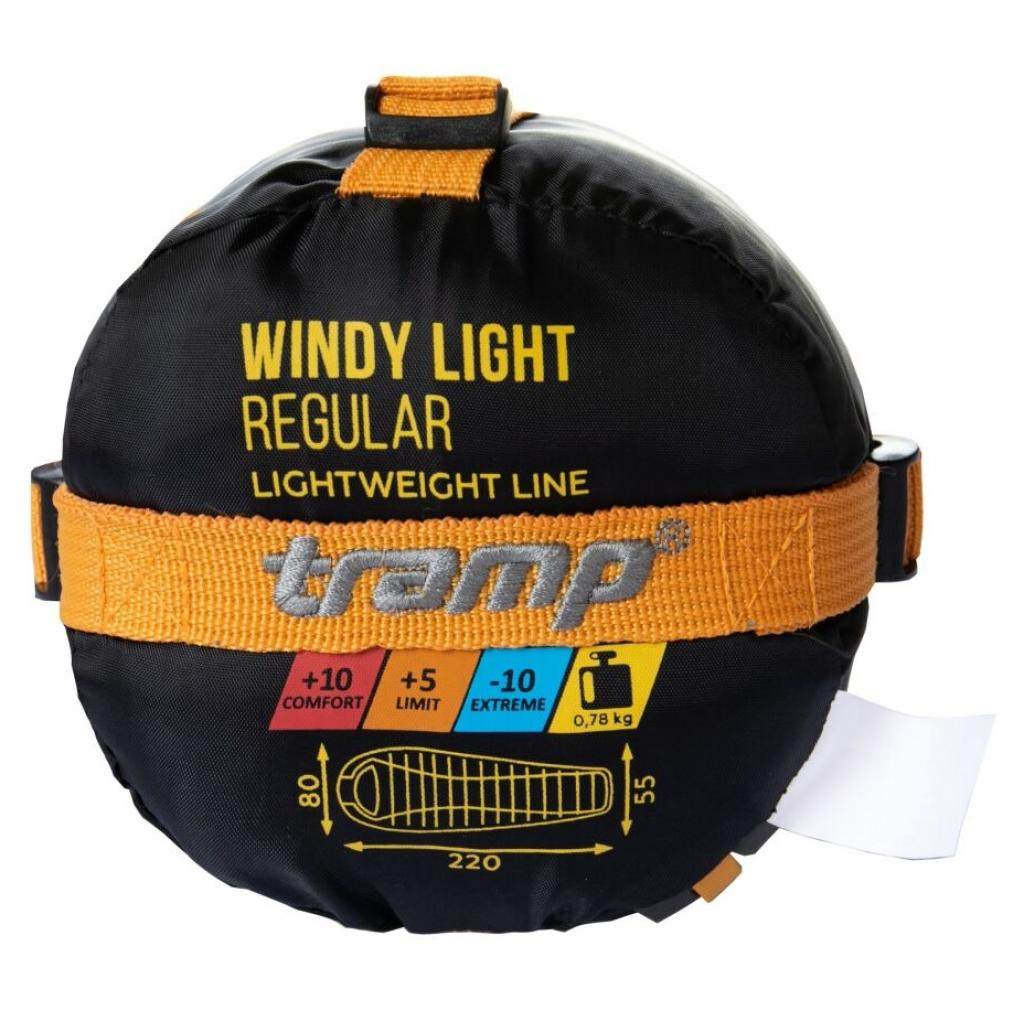 Спальний мішок Tramp Windy Light Orange/Grey Left (UTRS-055-L) - зображення 10