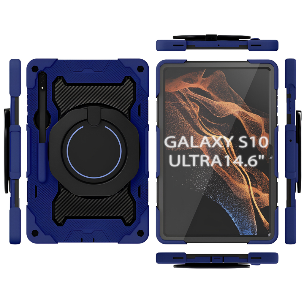 Чохол до планшета BeCover Samsung Galaxy Tab S10 Ultra (SM-X920/SM-X926) 14.6" Blue (712227) - зображення 5