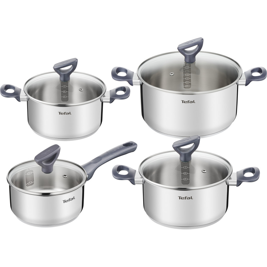 Набір посуду Tefal Daily Cook 8 предметів (G712S855) - зображення 1