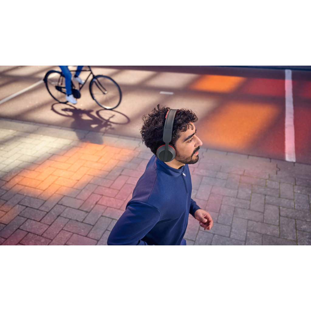 Навушники Philips TAA6219 Over-ear Wireless Mic Black (TAA6219BK/00) - зображення 5