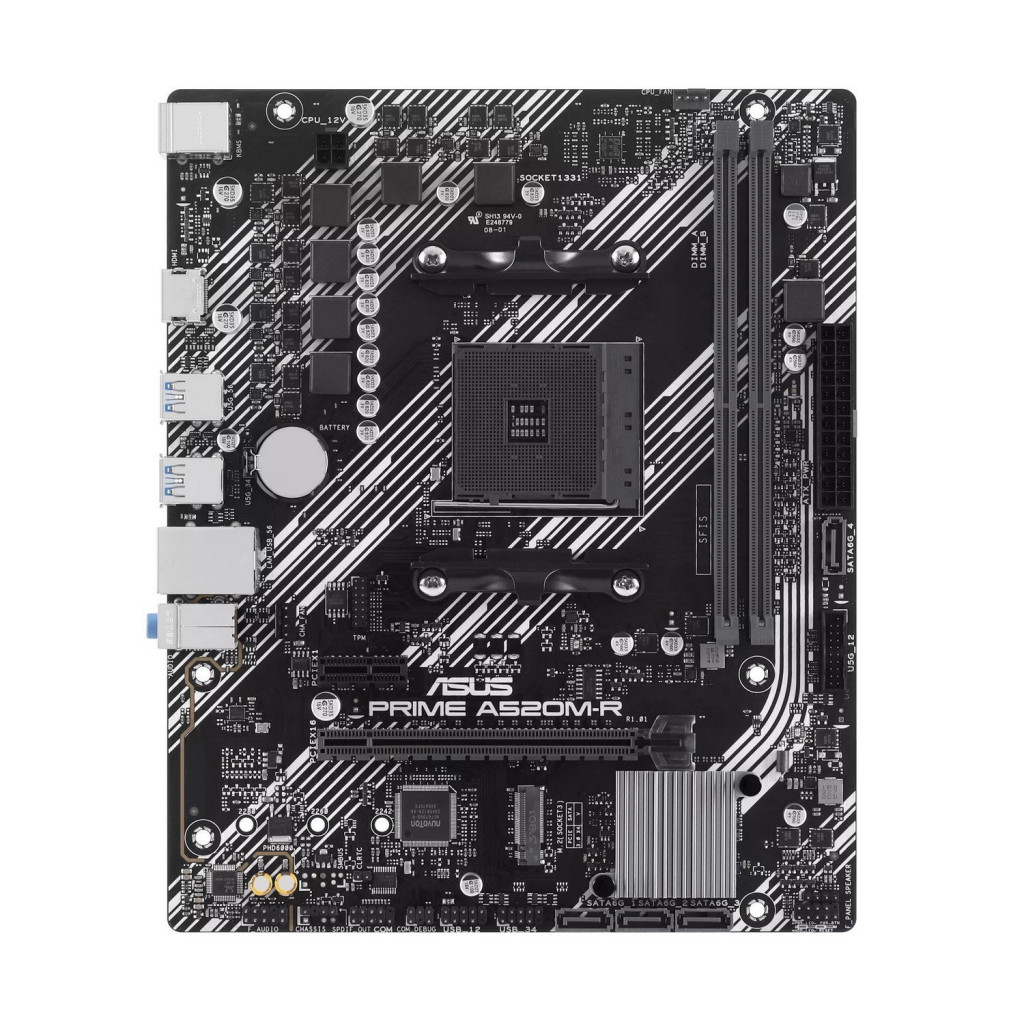 Материнська плата ASUS PRIME A520M-R - зображення 1