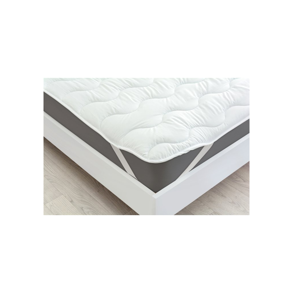 Наматрацник MirSon Eco Light №1718 Cotton Air-line на резинці по кутках White 70x130 см (2200002889377) - зображення 3