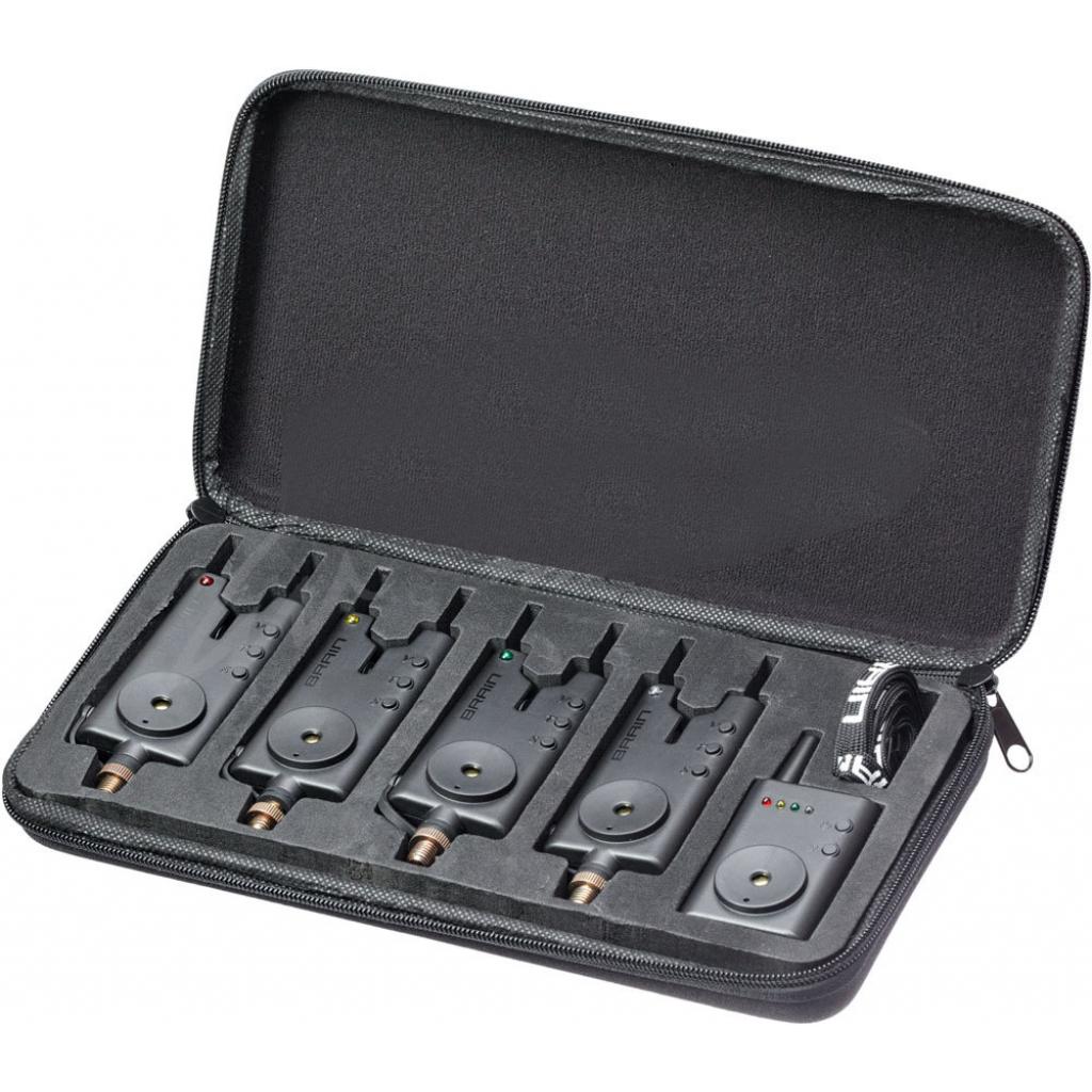 Індикатор клювання Brain fishing Набір Wireless Bite Alarm B-1 4+1 (1858.41.31) - изображение 2