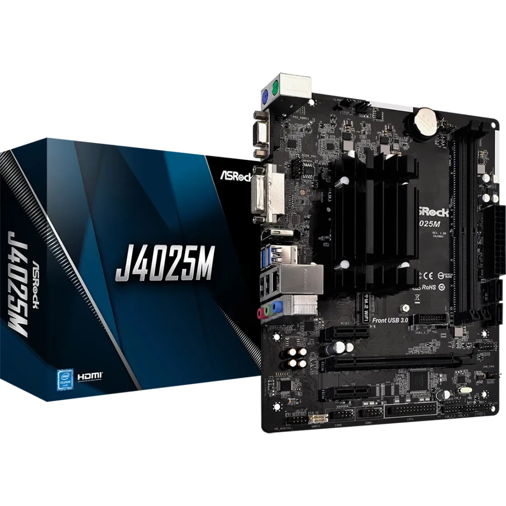 Материнська плата ASRock J4025M - зображення 5