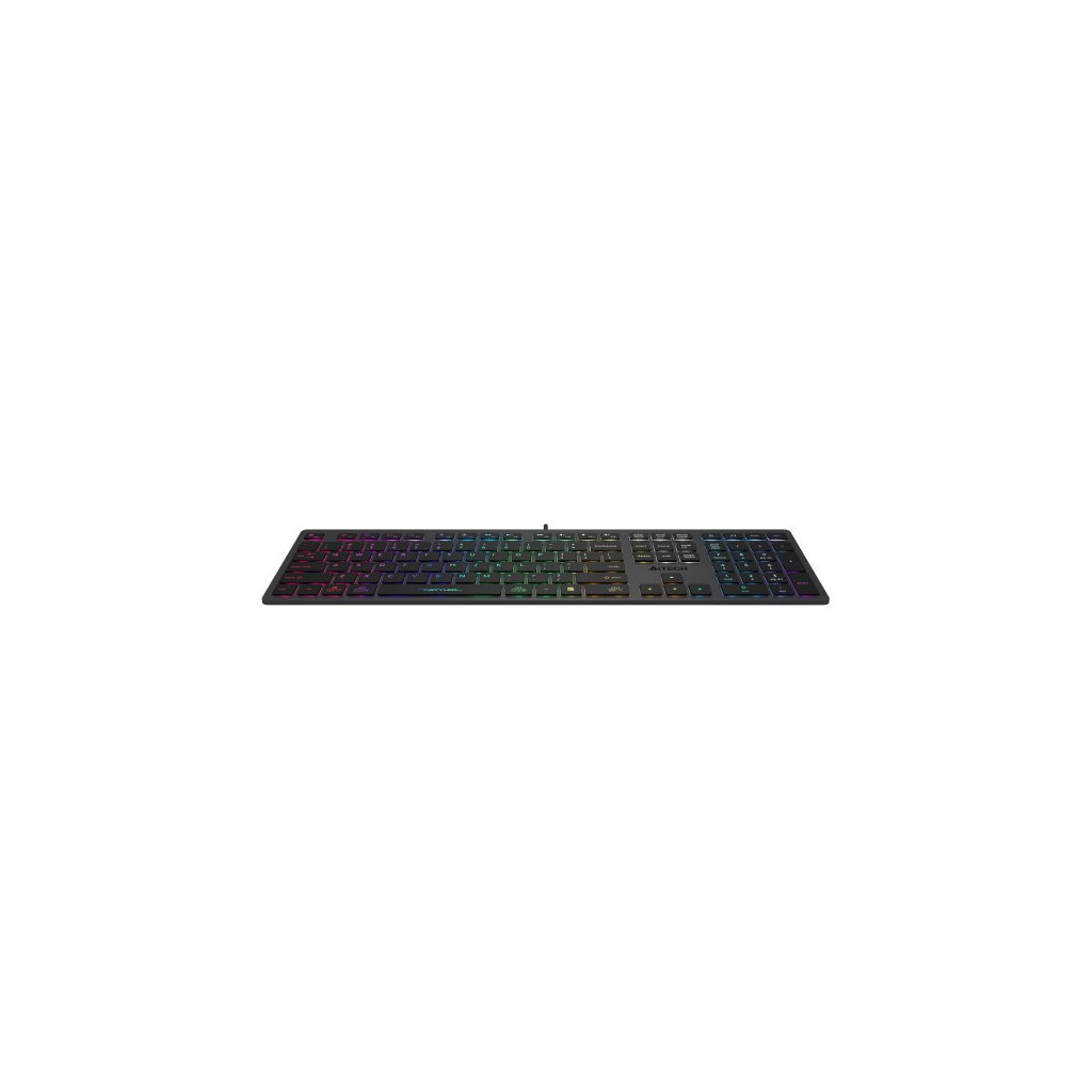 Клавіатура A4Tech FX60H USB Grey Neon backlit - зображення 4