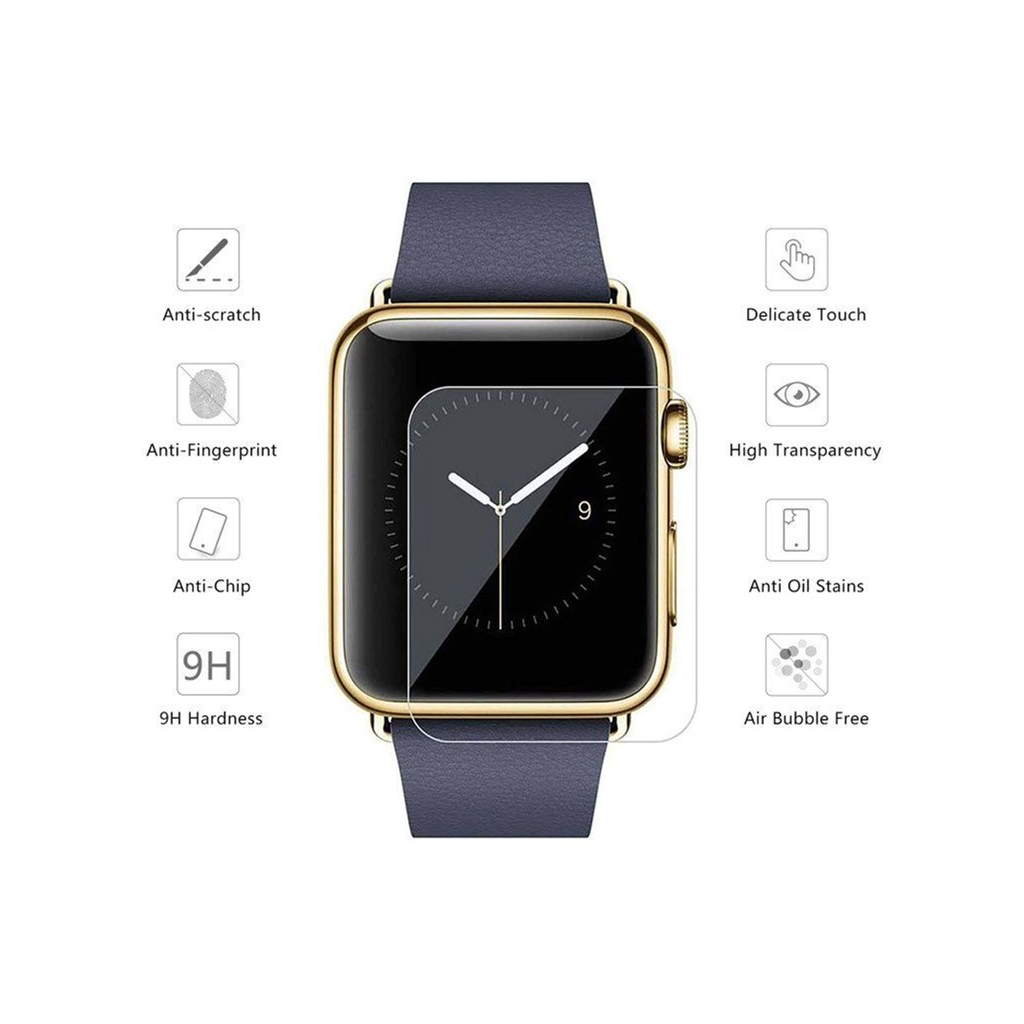 Плівка захисна Drobak Ceramics Apple Watch Series 3 38mm (2 шт) (313101) - зображення 2
