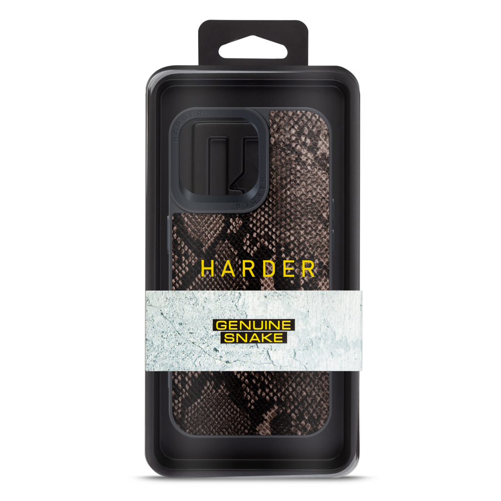 Чохол до мобільного телефона Harder Genuine Snake Apple iPhone 14 Pro Max Black (ARM76792) - зображення 3