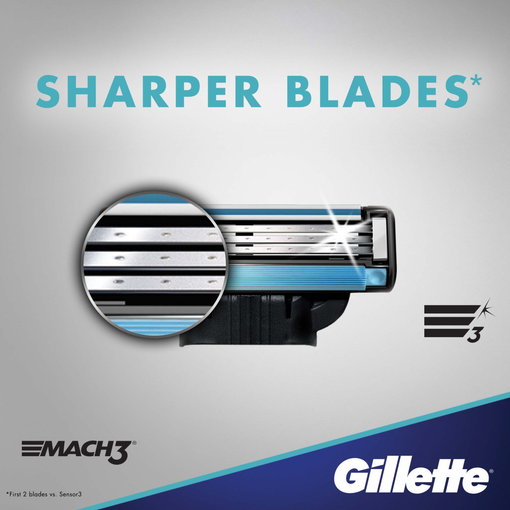 Бритва Gillette Mach3 з 2 змінними картриджами (7702018020706/7702018020676) - зображення 3