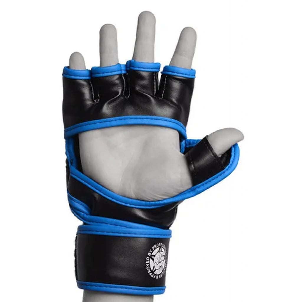 Рукавички для MMA PowerPlay 3058 XL Black/Blue (PP_3058_XL_Black/Blue) - зображення 2