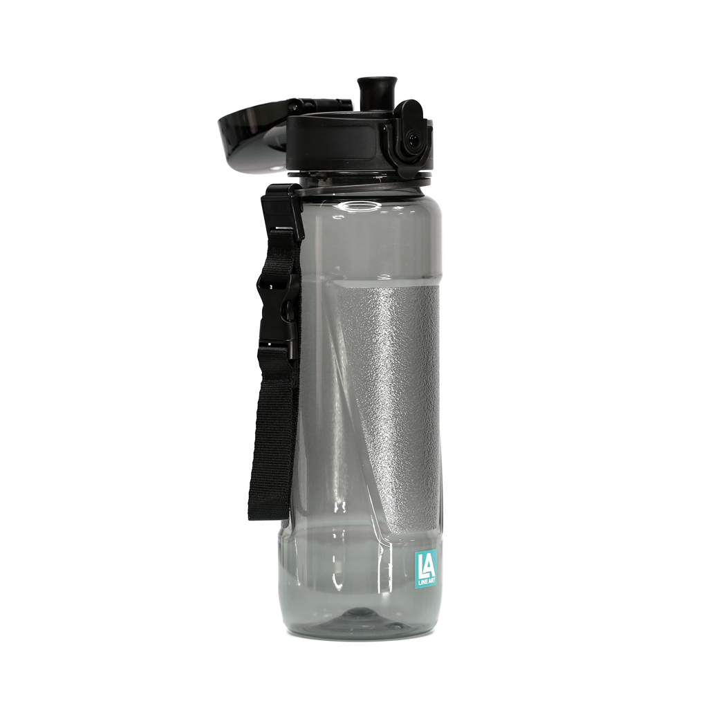 Пляшка для води Line Art Lens 600 мл сірий (60014418LA-07) - зображення 3