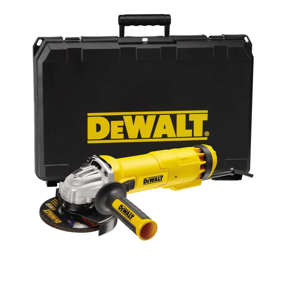 Шліфувальна машина DeWALT 1400 Вт, 11500 об/хв, d=125 мм (DWE4237K) - зображення 2