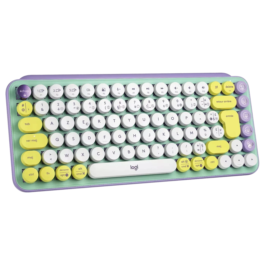 Клавіатура Logitech POP Keys Wireless Mechanical Keyboard UA Daydream Mint (920-010736) - зображення 2