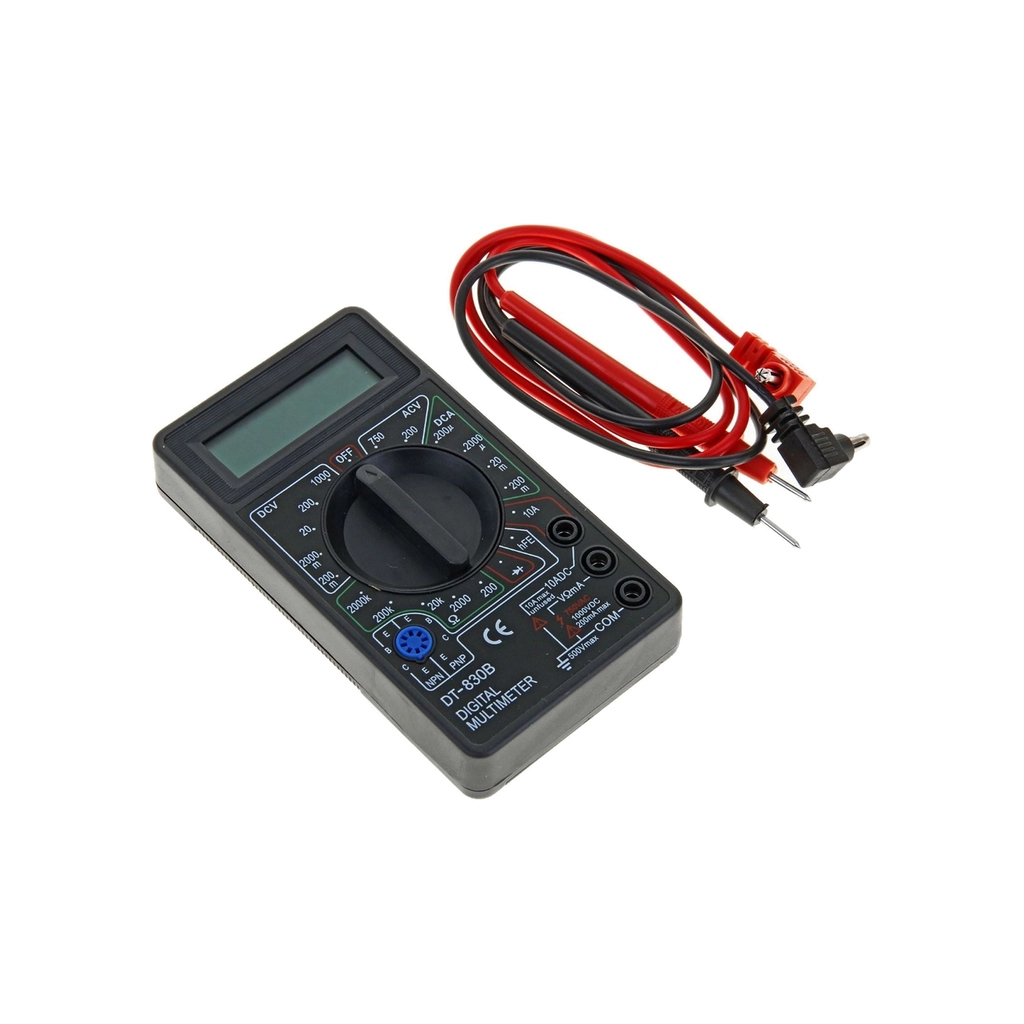 Цифровий мультиметр Voltronic DT-830B, V, A, R, Q100 (DT-830B) - зображення 1