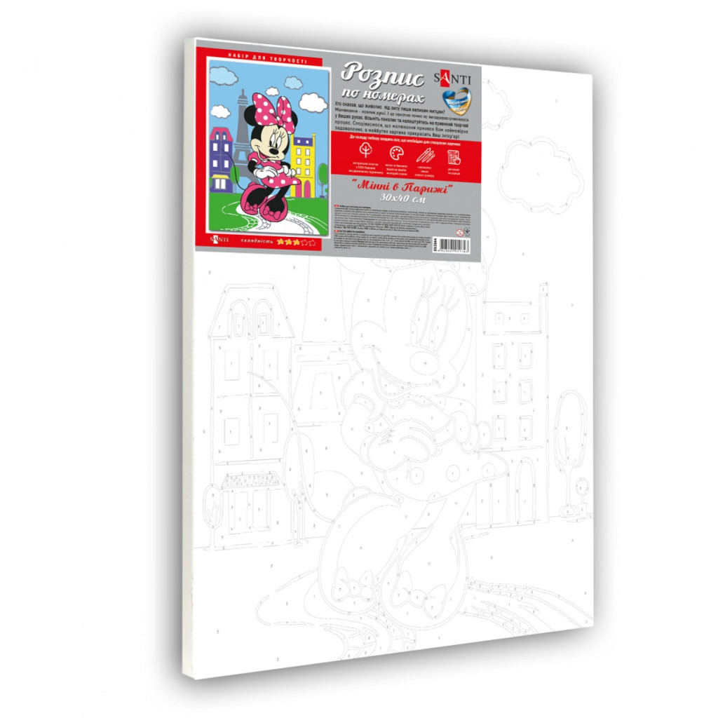 Картина по номерам Santi Мінні в Парижі (953944) - зображення 2