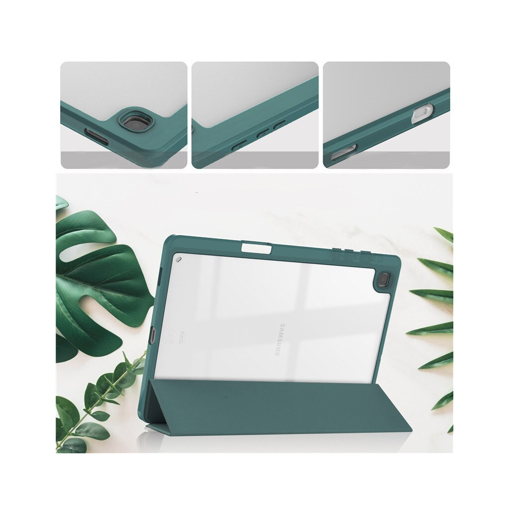 Чохол до планшета BeCover Soft Edge Pencil Mount Samsung Galaxy Tab S6 Lite 10.4 P610/P613/P615/P619 Dark Green (708353) - зображення 5
