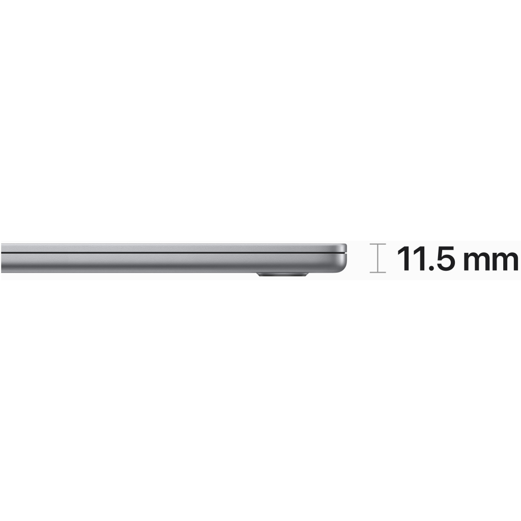 Ноутбук Apple MacBook Air M2 A2941 Space Grey (MQKP3UA/A) - зображення 4