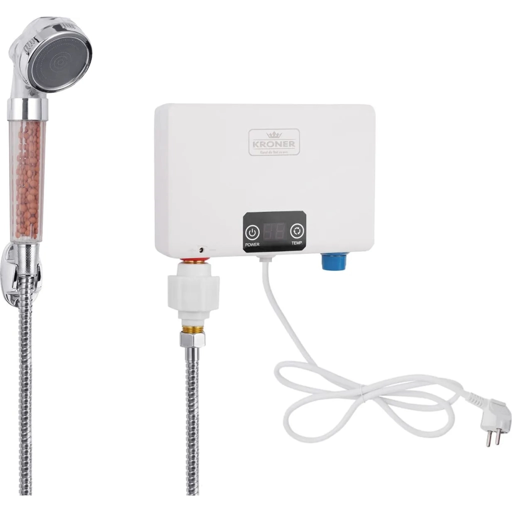 Проточний водонагрівач Kroner Volt-CW200WMDS (CV031873) - зображення 1