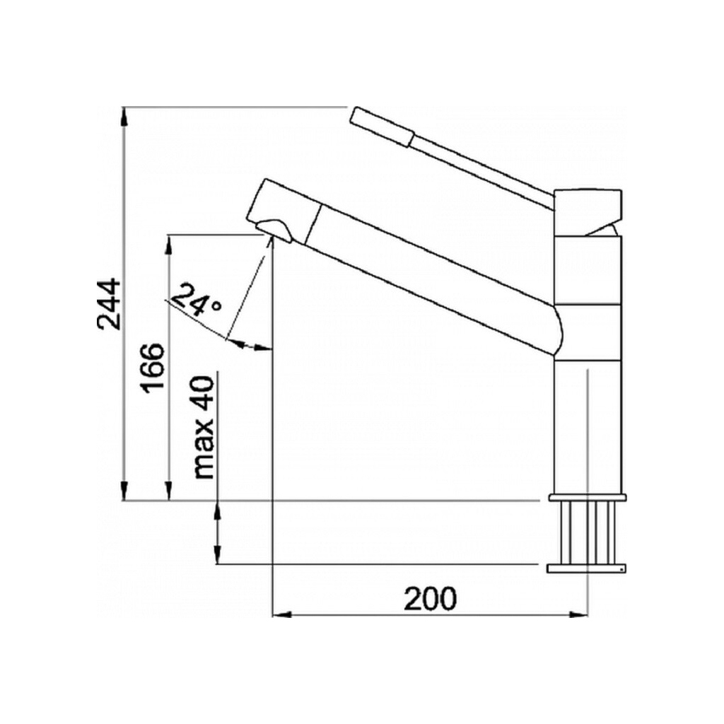 Змішувач Elleci Sava cromato - зображення 2
