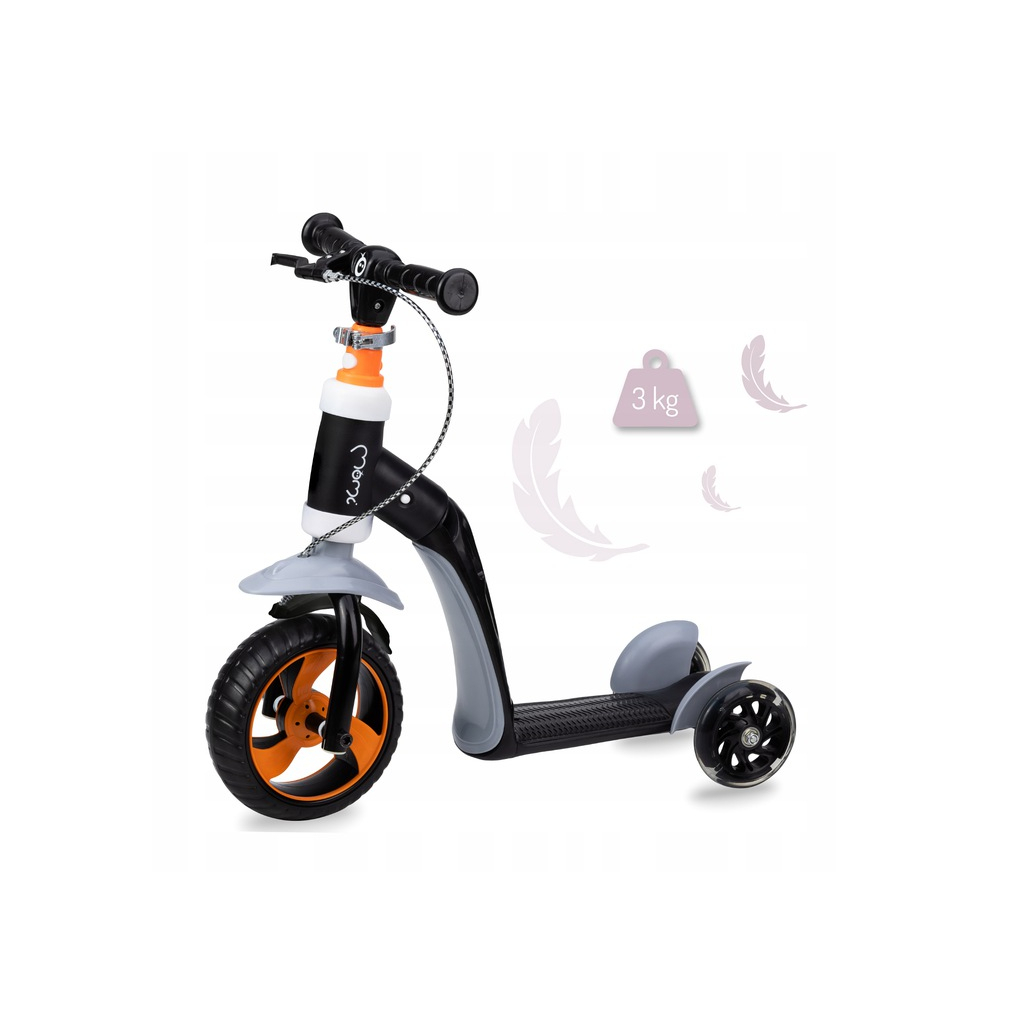 Самокат MoMi Elios 2 в 1 беговел orange (ROBI00033) - зображення 6