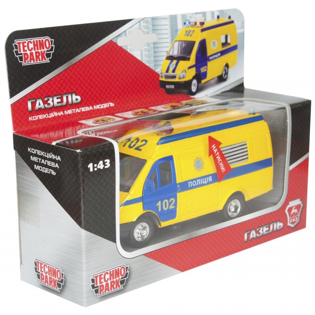 Спецтехніка Технопарк Газель Поліція жовта (CT-1276-17PU) - зображення 4