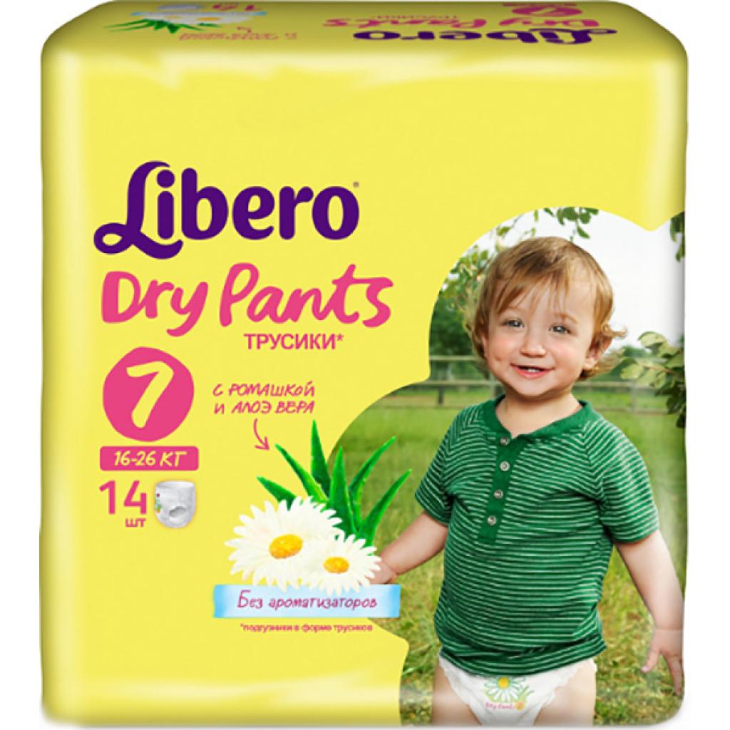 Підгузки Libero DryPants 7 XL Plus (16-26 кг) 14 шт (7322540538793) - зображення 1