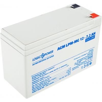 Батарея до ДБЖ LogicPower LPM MG 12В 7.2Ah (6553) - зображення 1