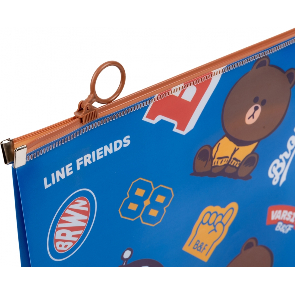 Папка на блискавці Yes А4 Line Friends (492091) - зображення 2