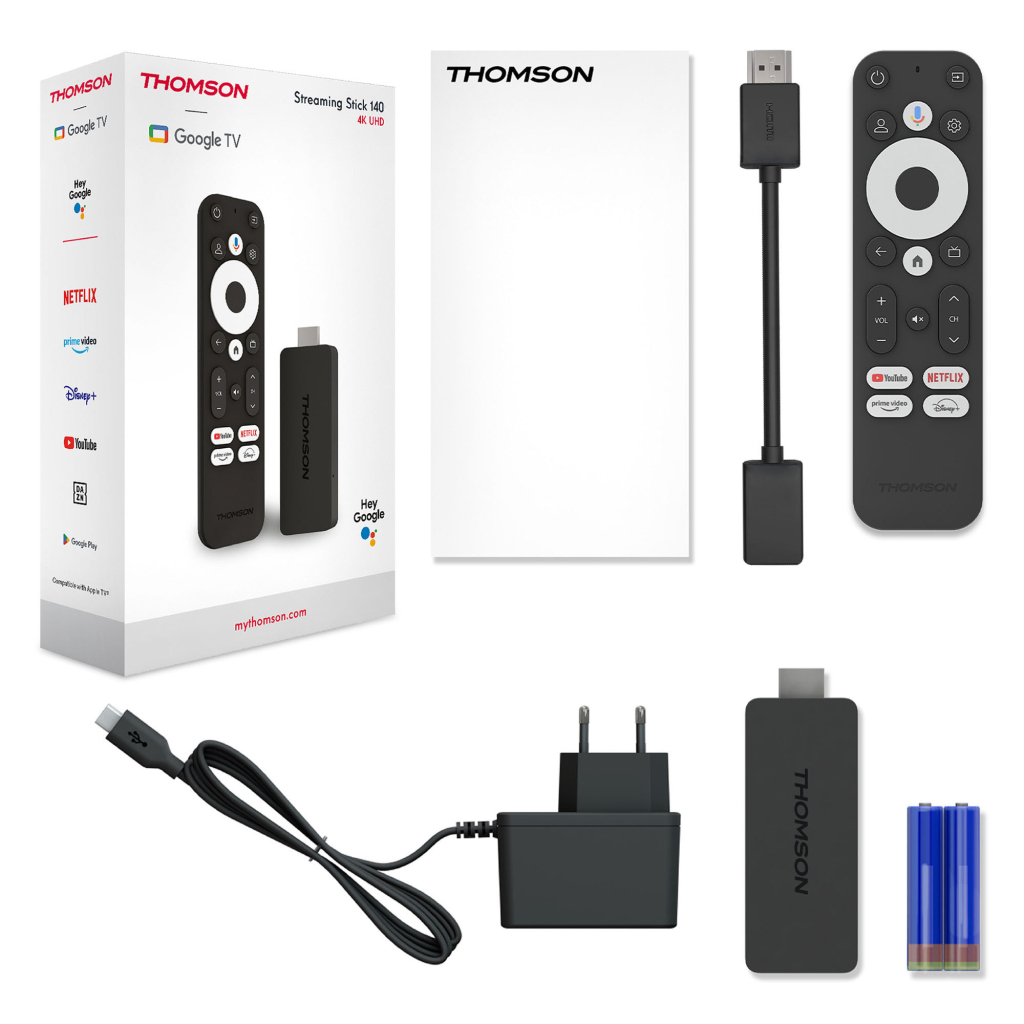 Медіаплеєр THOMSON Streaming Stick 140 4K UHD (223490) - зображення 3