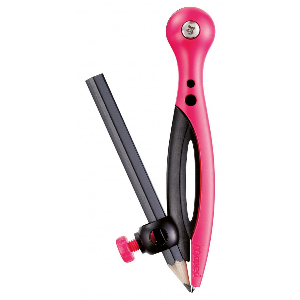 Циркуль Maped ESSENTIALS пластиковий з універсальним тримачем, асорти (MP.518110) - зображення 3