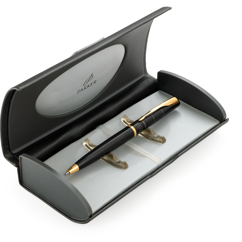 Ручка кулькова Parker P РШ Latitude K45Ч Silky Black GT чорний (K45Ч) - зображення 3