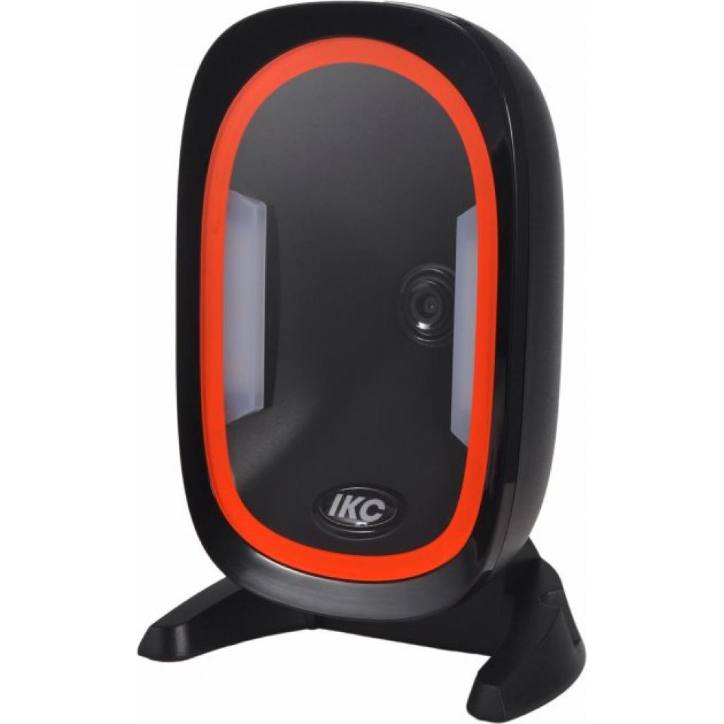 Сканер штрих-коду ІКС Сканер IKC-6606/2D Desk USB, black (ІКС-6606-2D-USB) - зображення 1