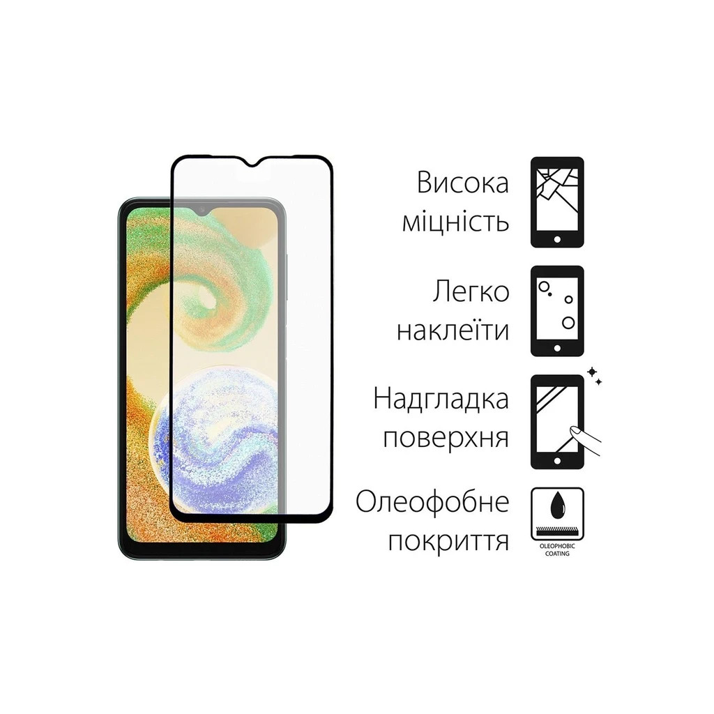 Чохол до мобільного телефона Dengos Samsung Galaxy A04 Case + Glass (Pink) (DG-KM-74) - зображення 4