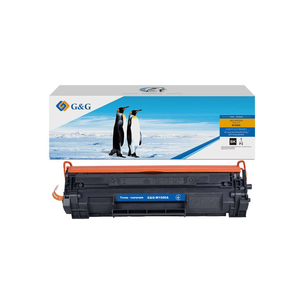 Картридж G&G HP 150A M111a/111w/141a/141w Black (975 ст) (G&G-W1500A) - изображение 2