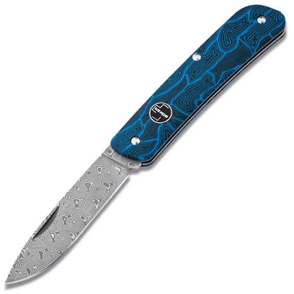 Ніж Boker Plus Tech Tool Damast Blue (01BO559DAM) - зображення 1