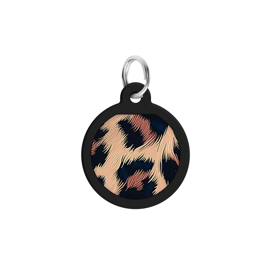 Адресник для тварин WAUDOG Smart ID з QR паспортом "Леопард", коло 25 мм (225-4066) - изображение 2