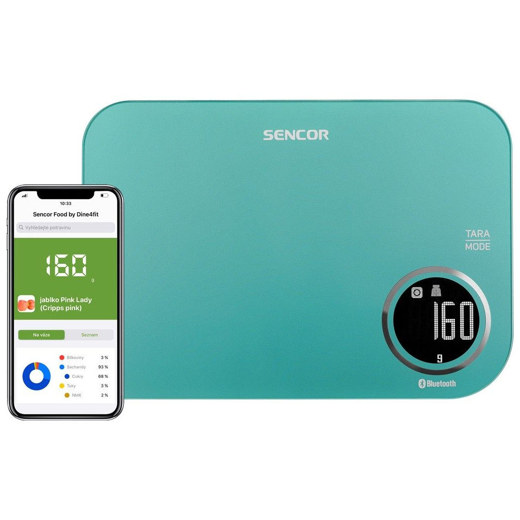 Ваги кухонні Sencor SKS7071GR - изображение 2