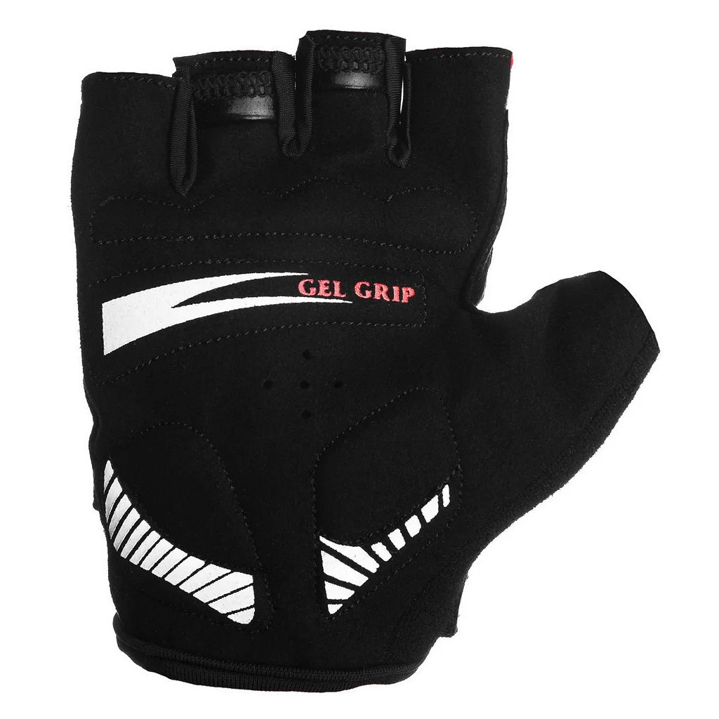 Велорукавиці PowerPlay 5028 Black/Red M (5028C_M_Red) - зображення 3