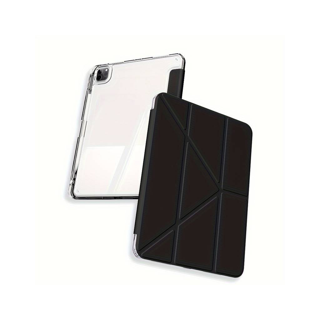 Чохол до планшета BeCover Ultra Slim Origami Transparent Apple iPad Pro 11" M4 2024 Black (711689) - зображення 4